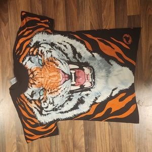 Tiger AOP Liquid Blue